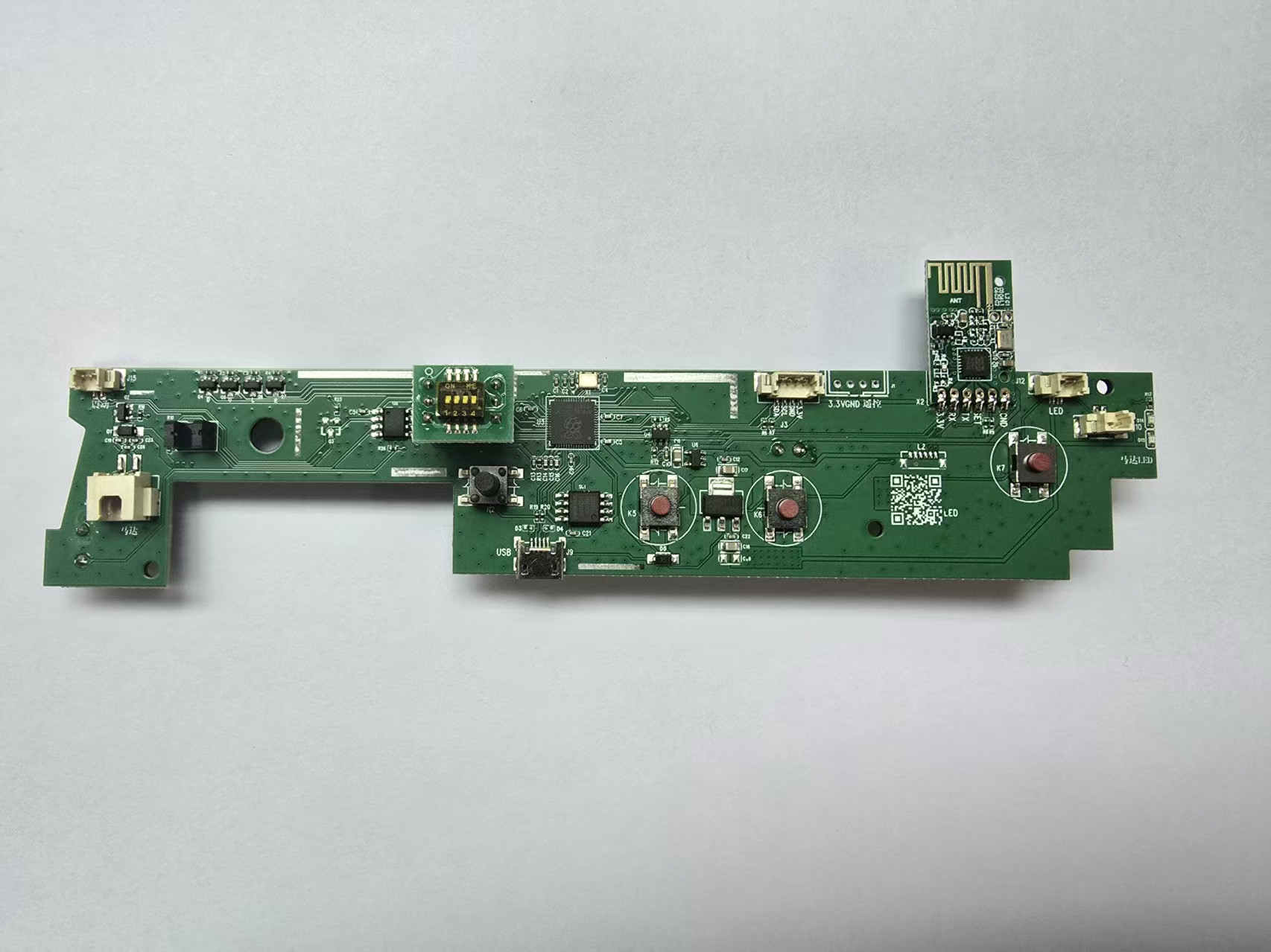 Retro Gaming Gun - X-Gunner 2,4 g kabelloses Lichtpistolen-Motherboard