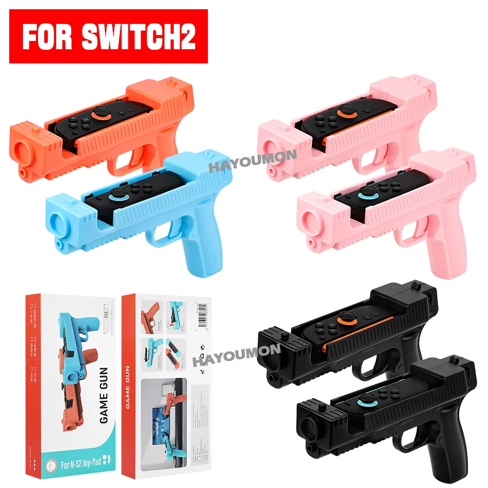 Retro Gaming Gun - Ein Paar Spielzeugpistolen-Controller für Switch 2,