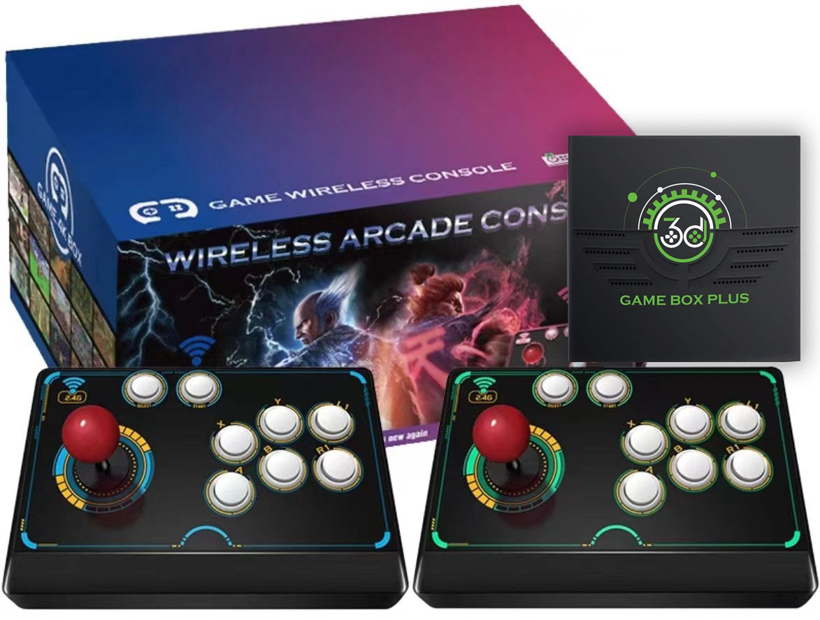 Retro Gaming Tv Box - V6 Retro Game Box 2,4 G