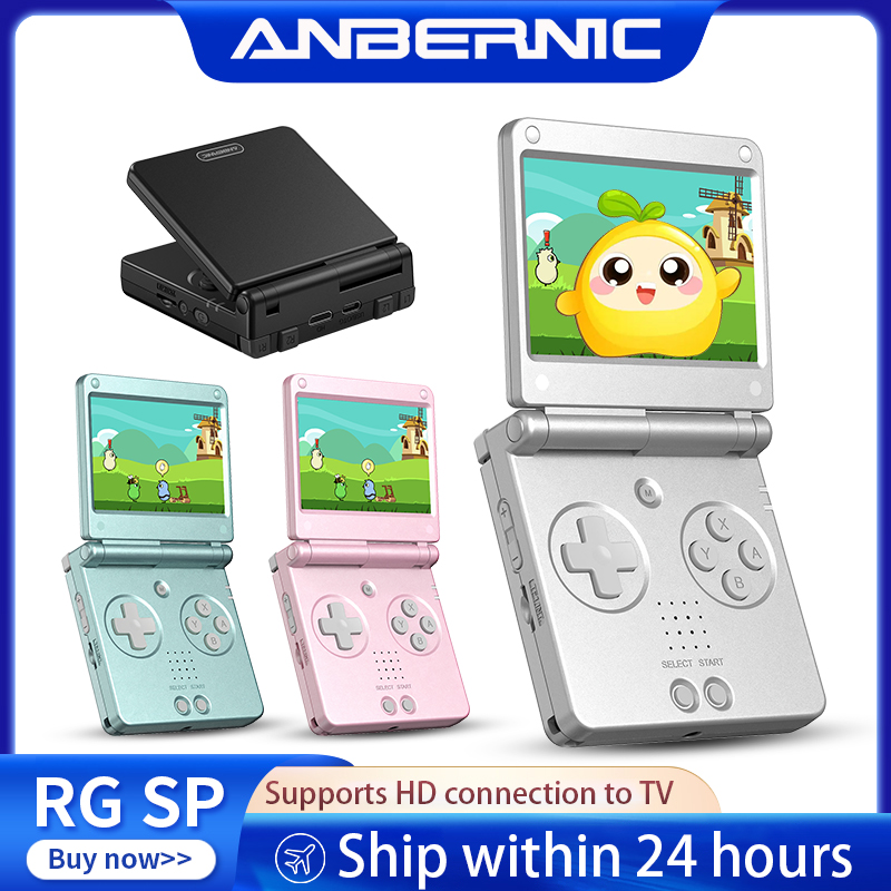 Retro Gaming Tv Box - Anbernic RGSP Flip Retro Handheld-Spielkonsole Linux