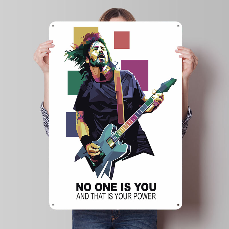 Retro Gaming Quotes - Rockstar-Zitate Bedrucktes Poster Individualisierte Retro-Wandkunst Vintage