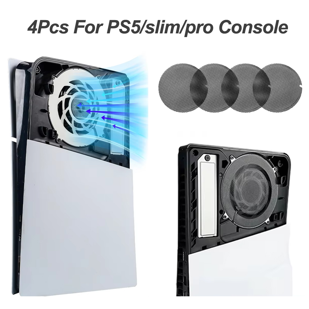 Console Dust Cover - Für PS5/slim/pro Spielkonsole 4 Stücke Staub