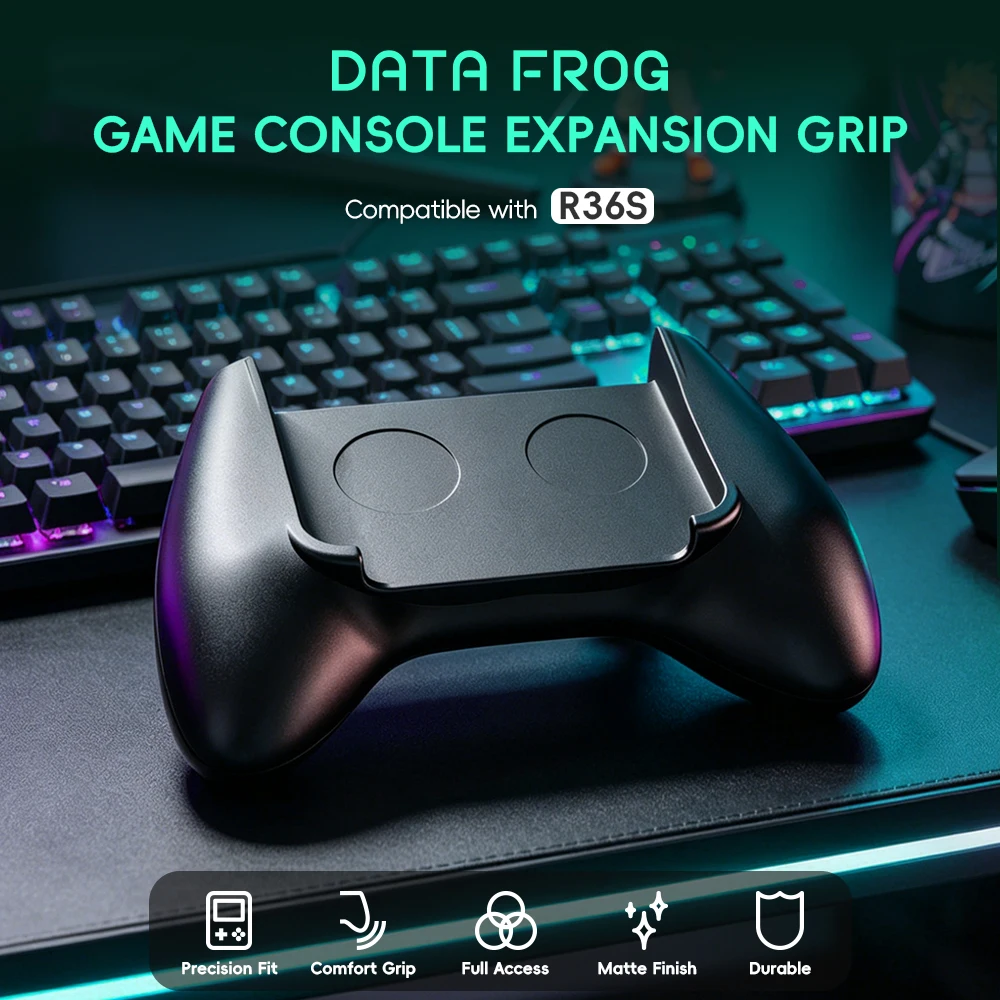 Retro Gaming System - Data Frog R36S Game Grip Ergonomischer