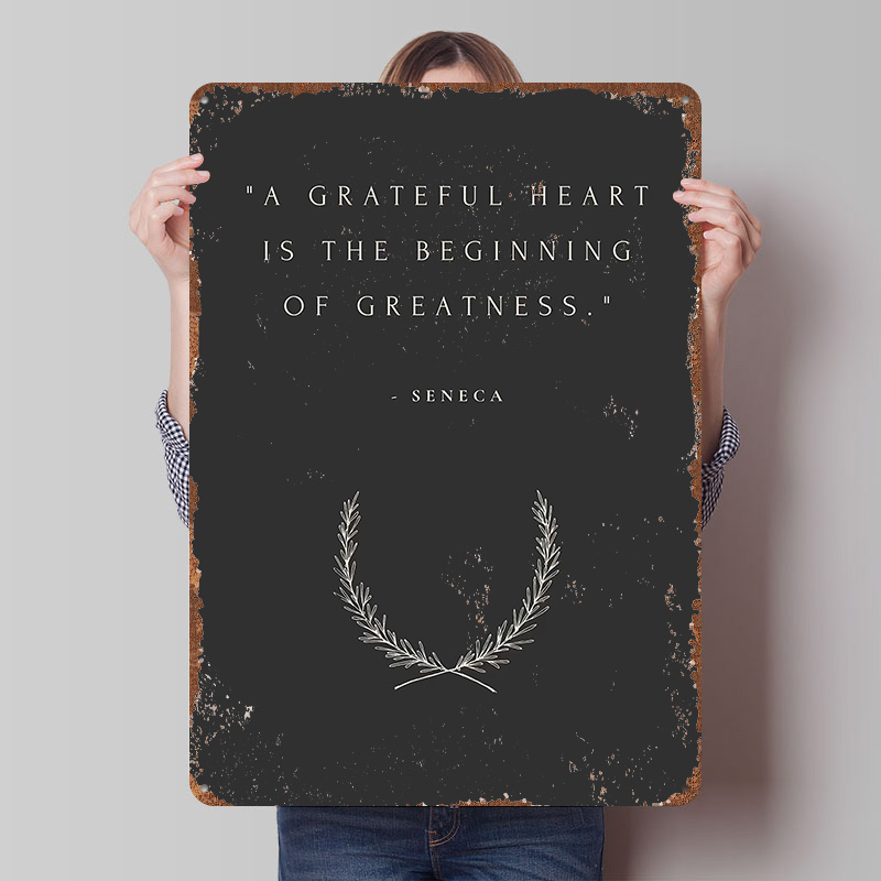 Retro Gaming Quotes - Seneca Stoic Zitat Kunstdruck Poster Personalisierte