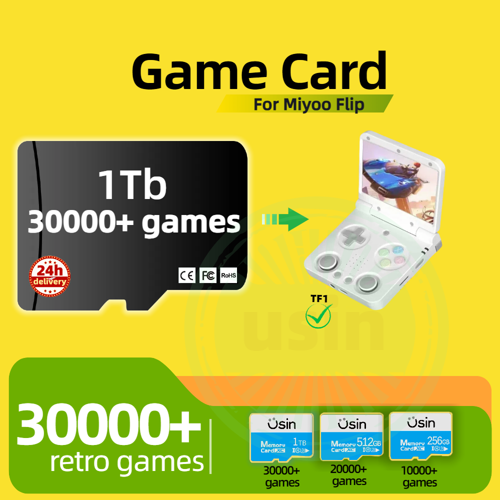 Retro Gaming System - Spielkarte für Mio Flip 30000+ Retro