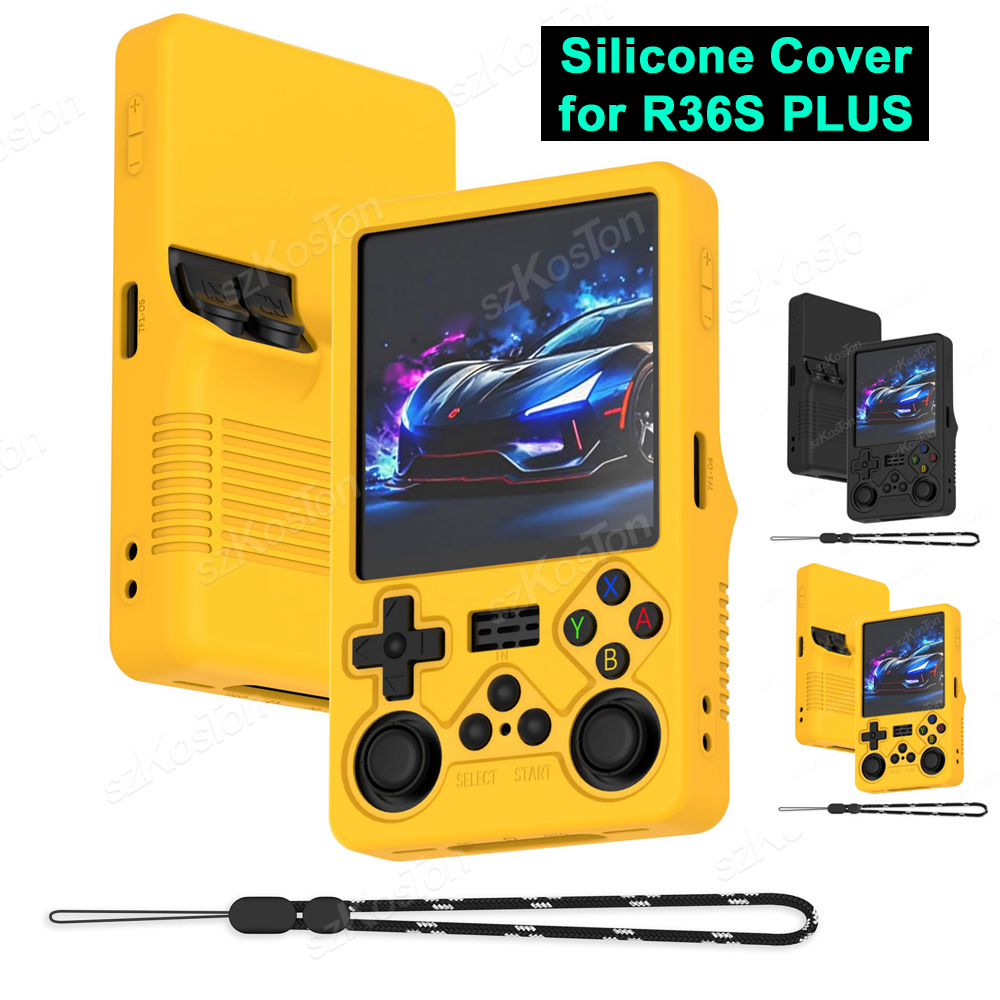 Console Dust Cover - Silikon Schutzhülle Für R36S PLUS Spielkonsolen