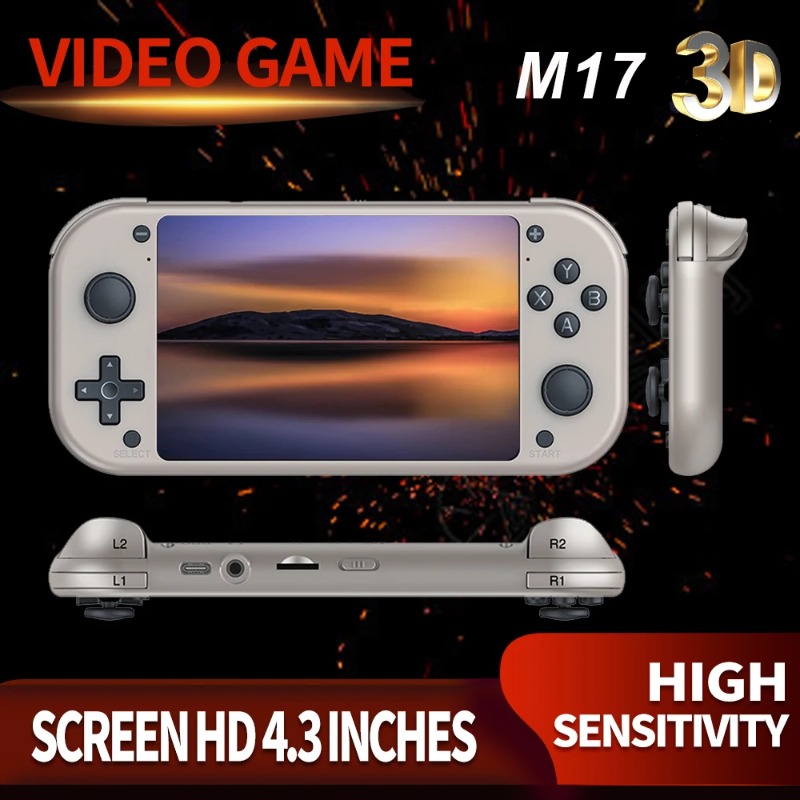 Retro Gaming Tv Box - Neuerscheinung M17 TV-Spielekonsole 4K HD Retro-Spielekonsole
