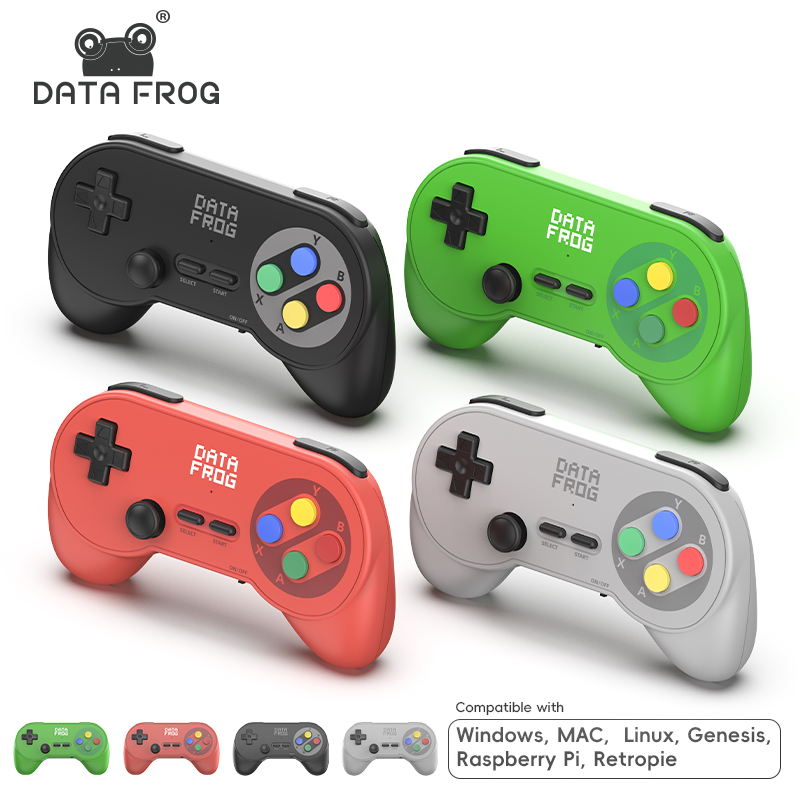 Retro Gaming Tv Box - PC07 Kabelloser Controller Retro-Gamepad, Plug-and-Play für