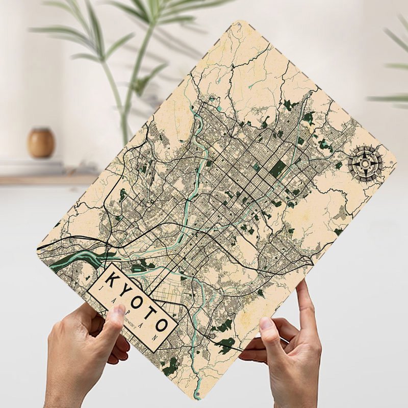 Kyoto Stadtplan Japan Vintage  – Retro Gaming Japan Bewertung und Preis