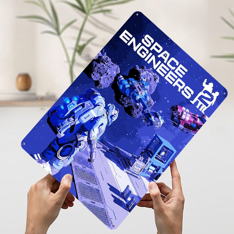 Space Engineers 2 Spiel-Cover- – Retro Poster Gaming Bewertung und Preis
