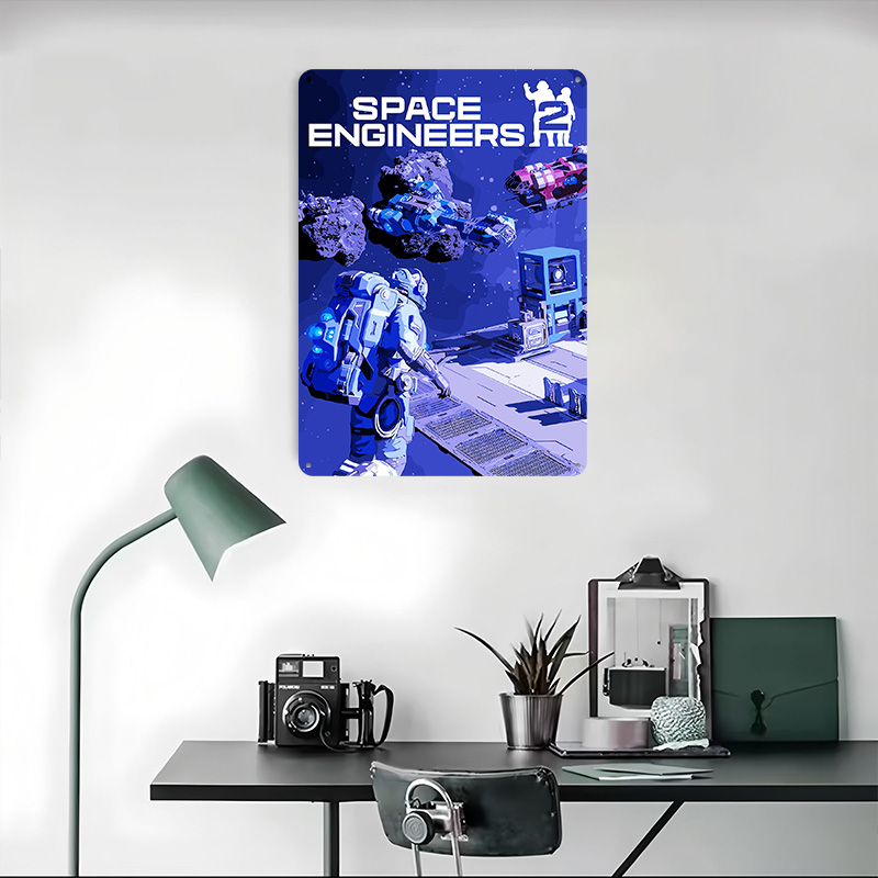 Space Engineers 2 Spiel-Cover- – Retro Poster Gaming Bewertung und Preis