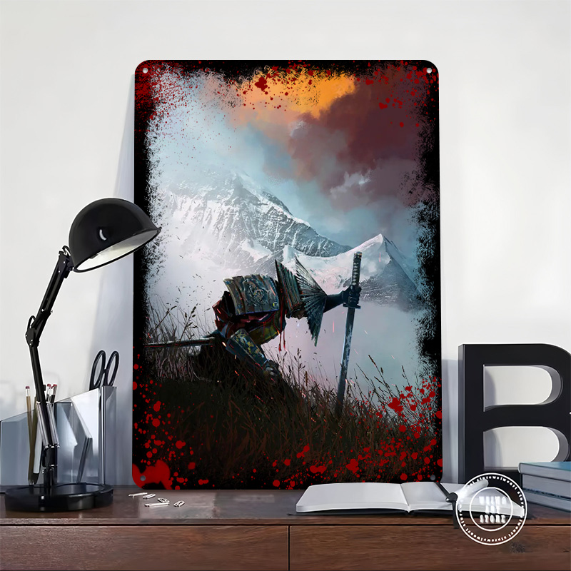 Samurai Pop Art gedrucktes Pos – Retro Poster Gaming Bewertung und Preis