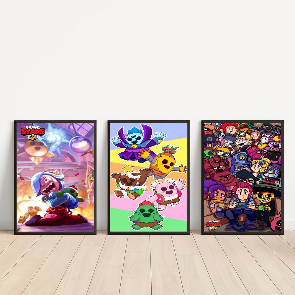 Anime-Spiel Brawl Stars Film K – Retro Poster Gaming Bewertung und Preis