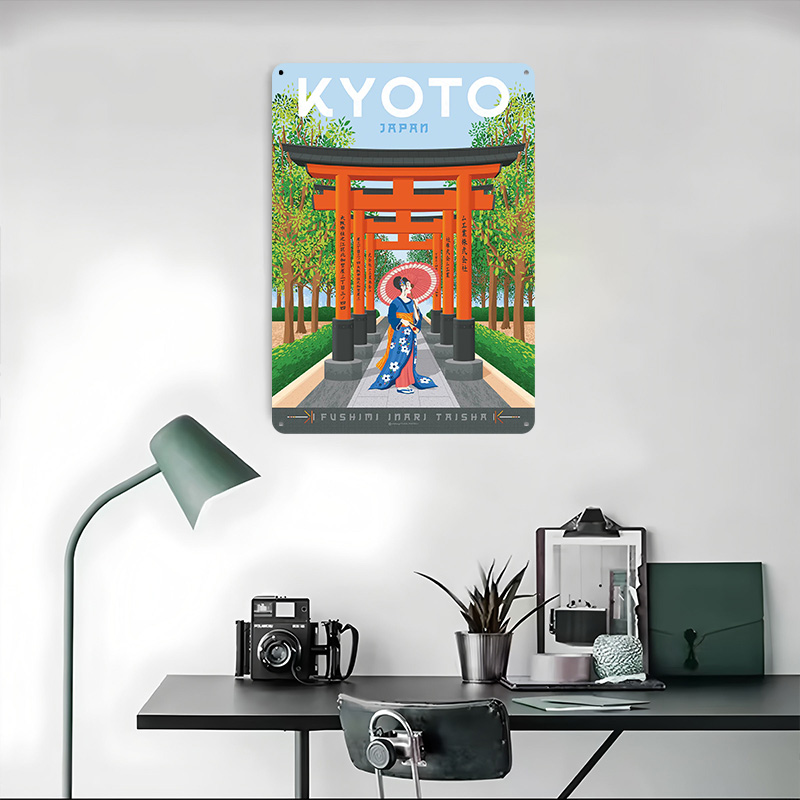 Kyoto Japan Reiseplakat Indivi – Retro Gaming Japan Bewertung und Preis