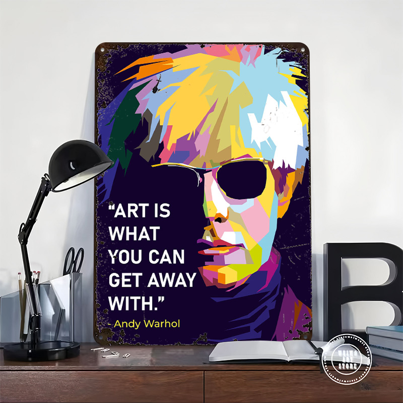 Andy Warhol Zitat Poster Indiv – Retro Gaming Quotes Bewertung und Preis