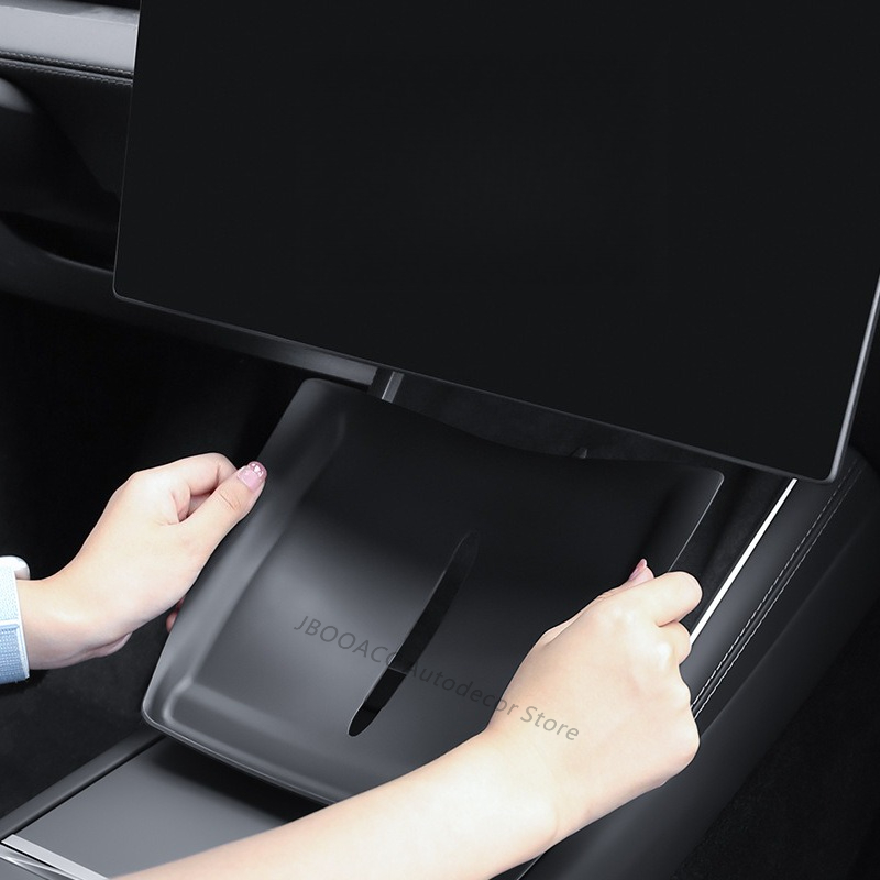 Für Tesla Model YL Kabelloses  – Console Dust Cover Bewertung und Preis