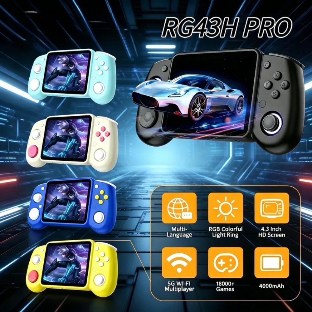 RG43H Pro Tragbare Retro-Handh – Retro Gaming System Bewertung und Preis