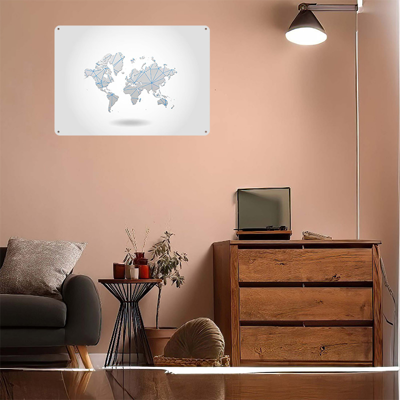 Weltkarte Blechposter Maßgefer – World Of Retro Gaming Bewertung und Preis