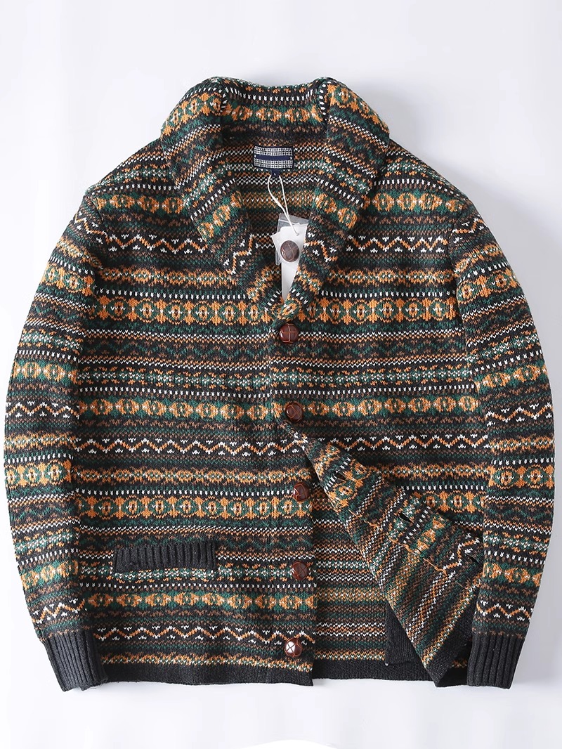 Nordische Rinder wolle Jacquar – Retro Gaming Jacket Bewertung und Preis