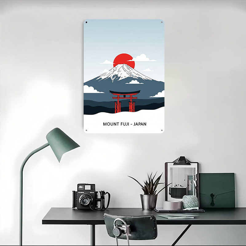 Mount Fuji Japan Reise-Poster, – Retro Gaming Japan Bewertung und Preis