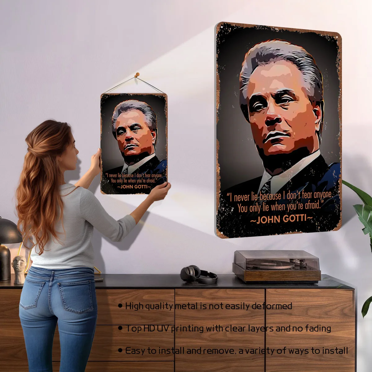John Gotti Moderne Popkultur-Z – Retro Gaming Quotes Bewertung und Preis