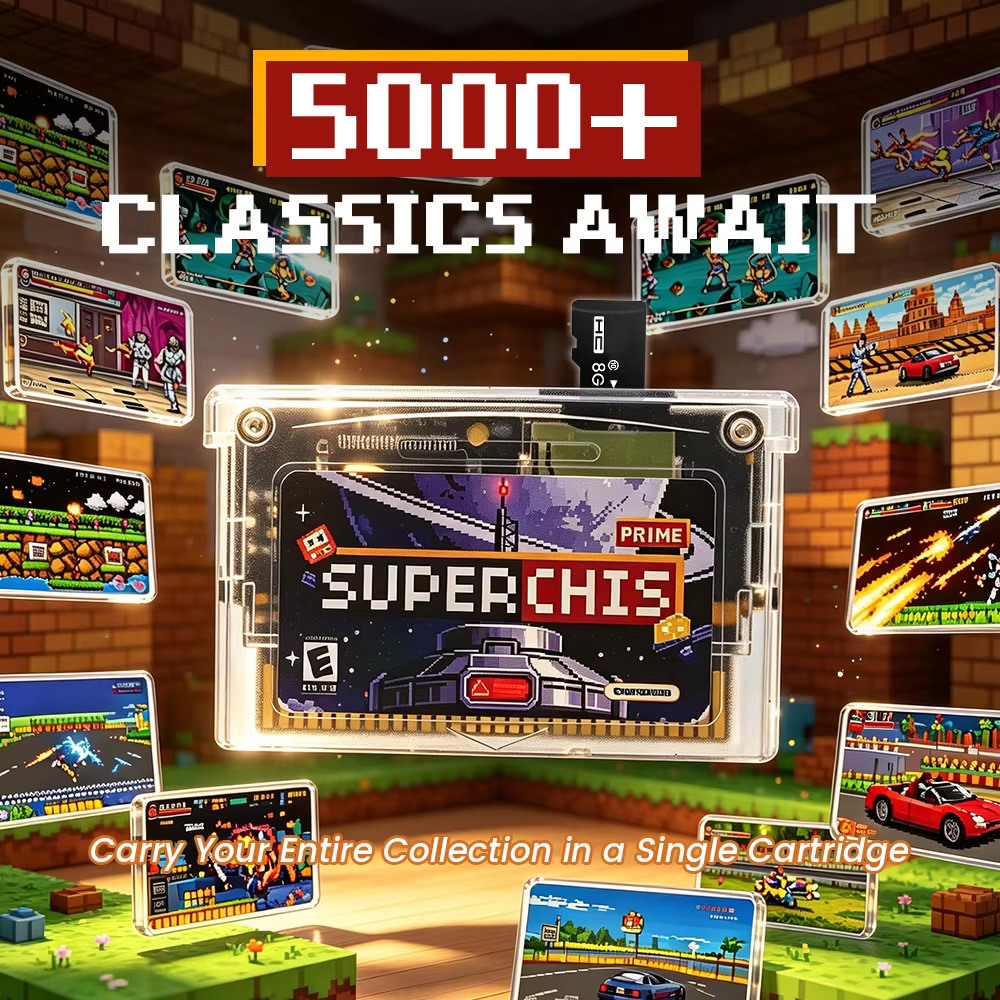 Retro Superchis Flash-Spielkas – Retro Game Card Bewertung und Preis