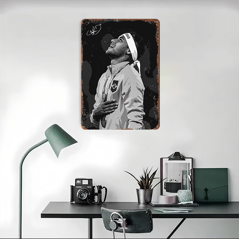 Neymar Jr. Porträt-Poster Indi – Retro Poster Gaming Bewertung und Preis