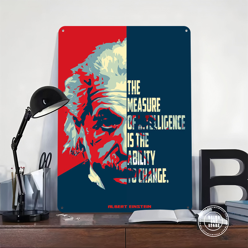 Albert Einstein Zitate Blechpo – Retro Gaming Quotes Bewertung und Preis