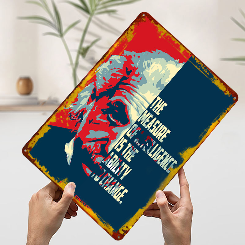 Albert Einstein Zitate Blechpo – Retro Gaming Quotes Bewertung und Preis