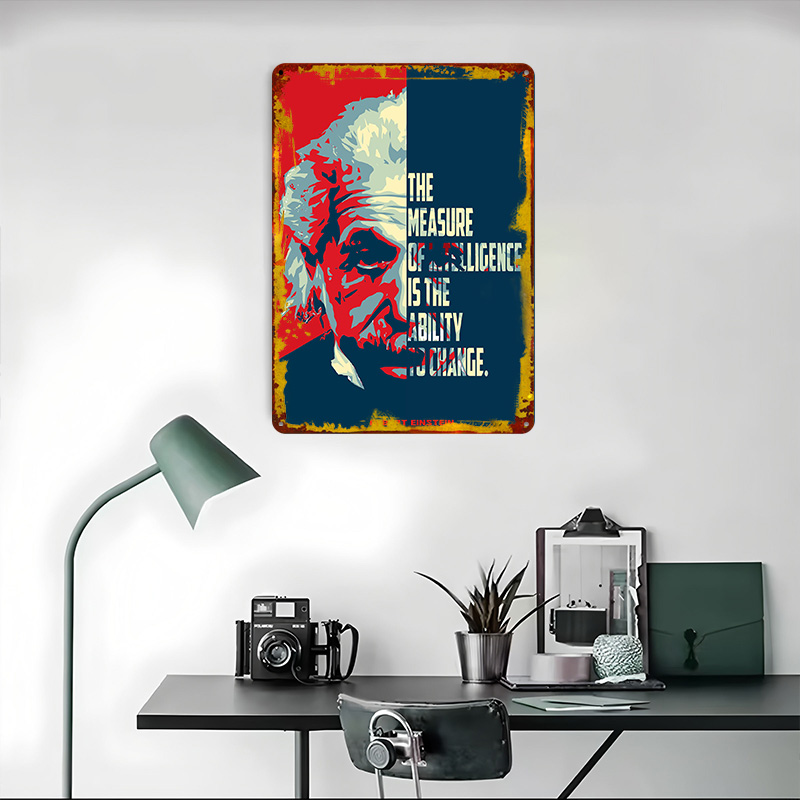 Albert Einstein Zitate Blechpo – Retro Gaming Quotes Bewertung und Preis