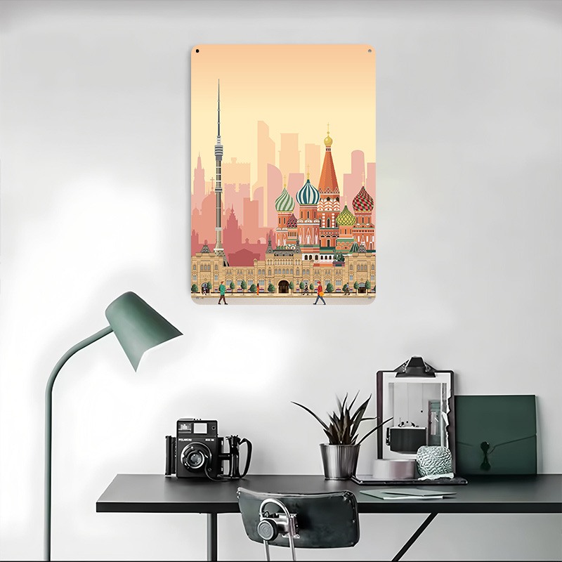 Moskau Reise-Poster Bedrucktes – Retro Poster Gaming Bewertung und Preis
