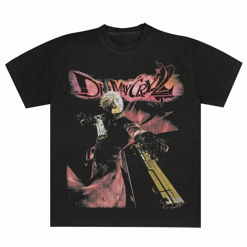 Devil May Cry 2 Dante T-Shirt  – Retro Gaming T Shirts Bewertung und Preis