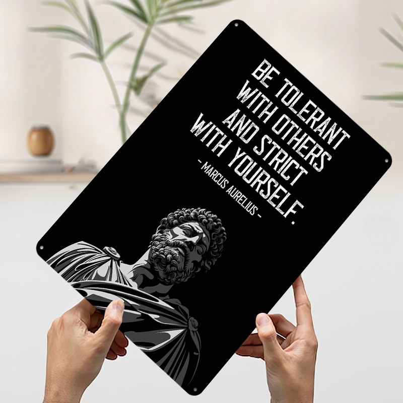 Marcus Aurelius Zitat Metallpo – Retro Gaming Quotes Bewertung und Preis