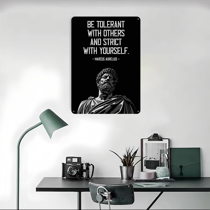 Marcus Aurelius Zitat Metallpo – Retro Gaming Quotes Bewertung und Preis
