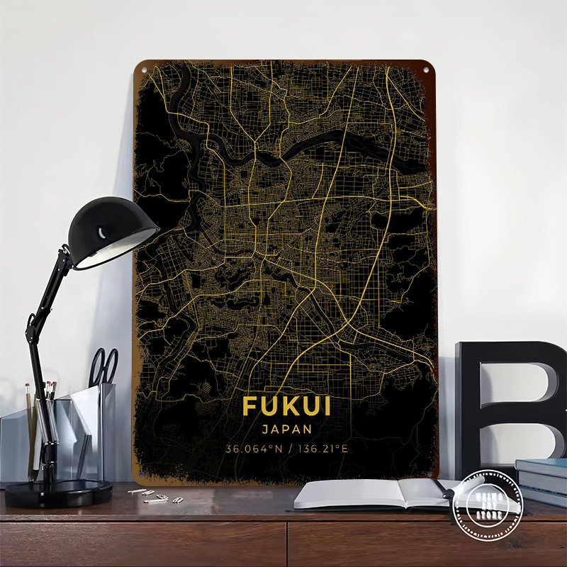 Fukui Japan Weißblech Poster A – Retro Gaming Japan Bewertung und Preis