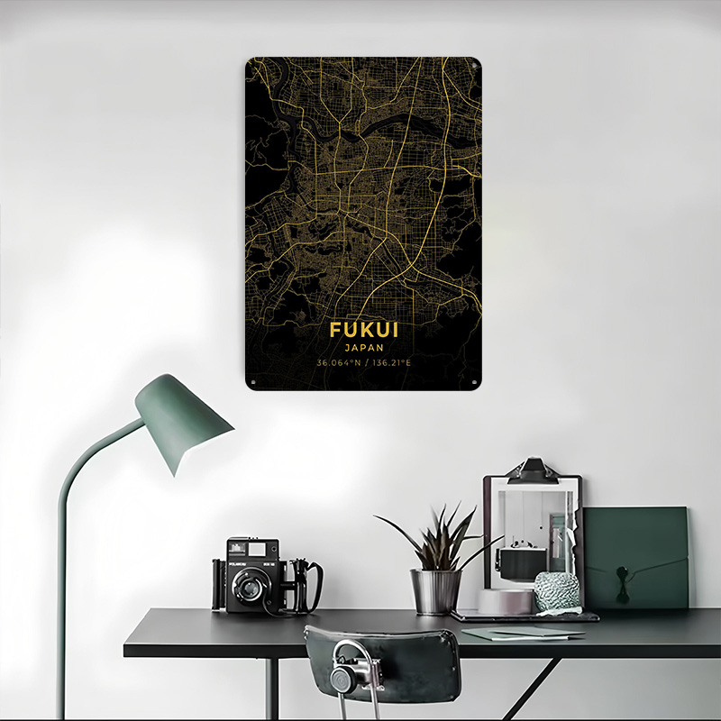 Fukui Japan Weißblech Poster A – Retro Gaming Japan Bewertung und Preis