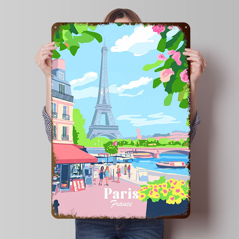 Paris Frankreich Poster Indivi – Retro Gaming France Bewertung und Preis