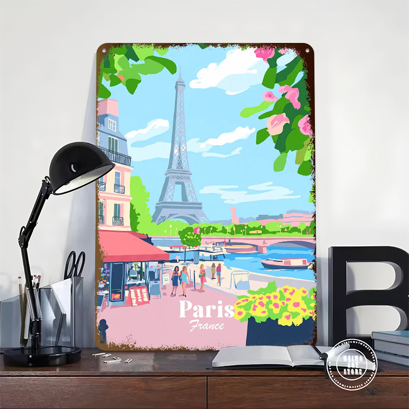 Paris Frankreich Poster Indivi – Retro Gaming France Bewertung und Preis