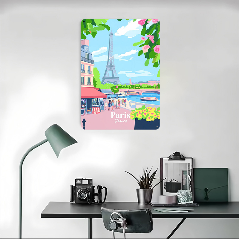 Paris Frankreich Poster Indivi – Retro Gaming France Bewertung und Preis