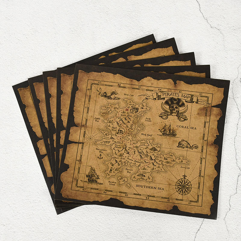 Piraten-Abenteuer Schatzsuche- – Retro Poster Gaming Bewertung und Preis