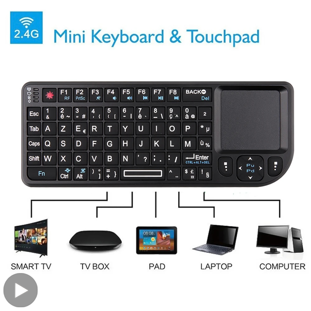 Mini-Funktastatur mit Hintergr – Retro Gaming Tv Box Bewertung und Preis