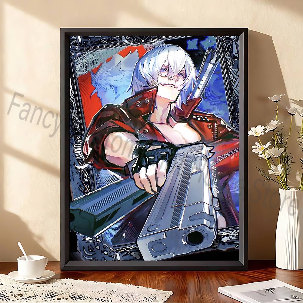 D-Devil May C-Cry Game Poster, – Retro Poster Gaming Bewertung und Preis