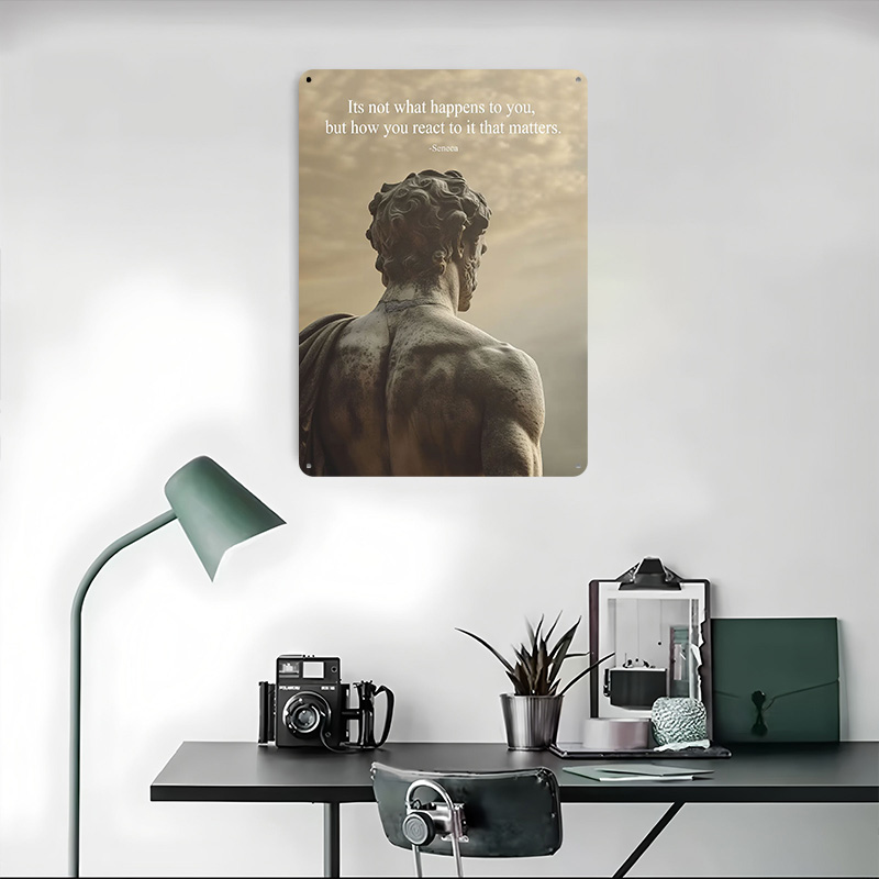 Seneca Stoic Zitat Weißblech P – Retro Gaming Quotes Bewertung und Preis