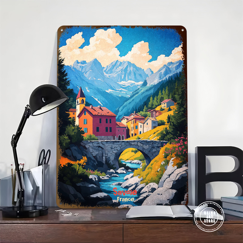 Savoie Frankreich Kunst-Blechp – Retro Gaming France Bewertung und Preis