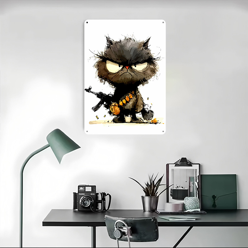 Katze mit Pistole Bedrucktes P – Retro Gaming Gun Bewertung und Preis