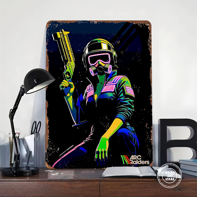 Arc Raiders Game Art Metallpos – Retro Poster Gaming Bewertung und Preis