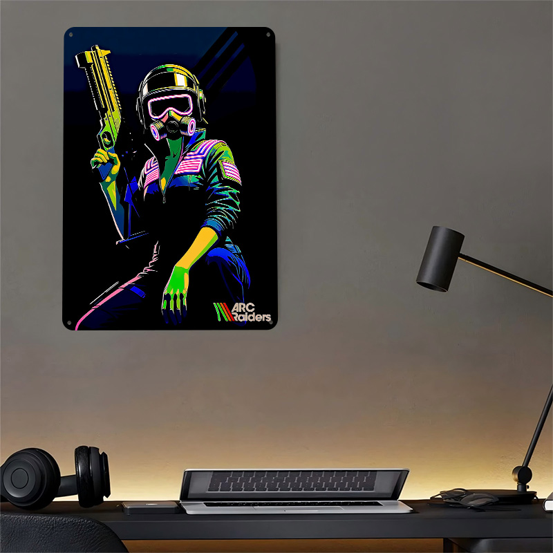 Arc Raiders Game Art Metallpos – Retro Poster Gaming Bewertung und Preis